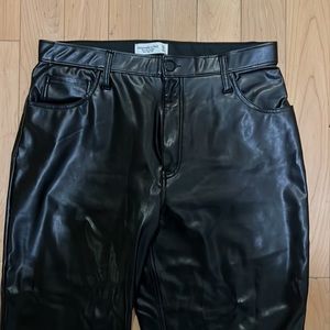 Abercrombie & Fitch Leather Pants